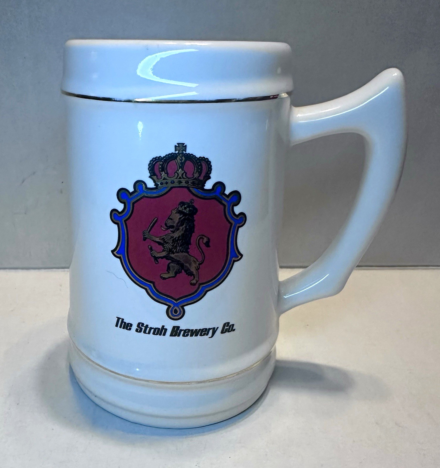 Vintage 1984 Stroh Brewery Beer Stein Mug The Muggery Concepts Unlimited USA 6"