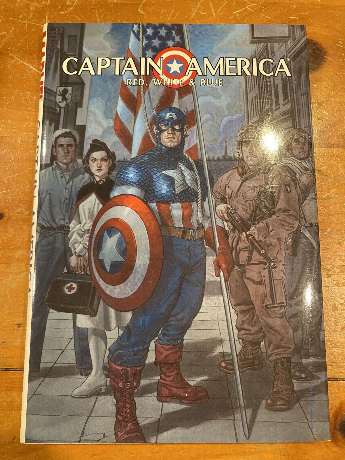 Captain America: Red, White & Blue (Marvel, September 2002)