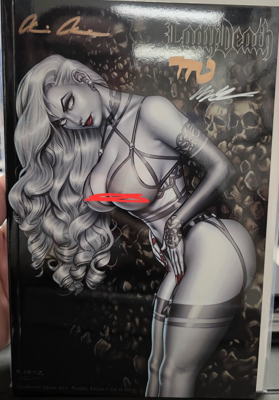 Lady Death Treacherous Infamy Ngty Ed Richard Ortiz Lady Death Treacherous Infamy Ngty Ed Richard Ortiz