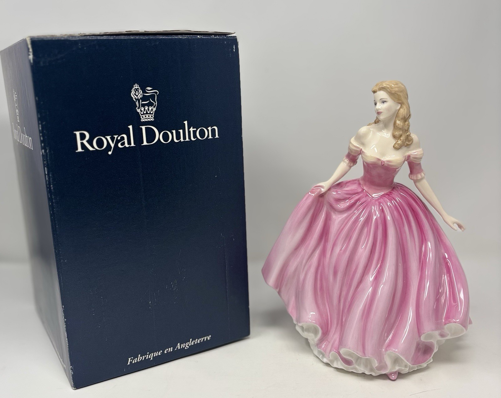 Royal Doulton Classics Just For You HN4326 Pink Lady Figurine John Bromley 9” Royal Doulton Classics Just For You HN4326 Pink Lady Figurine John Bromley 9”