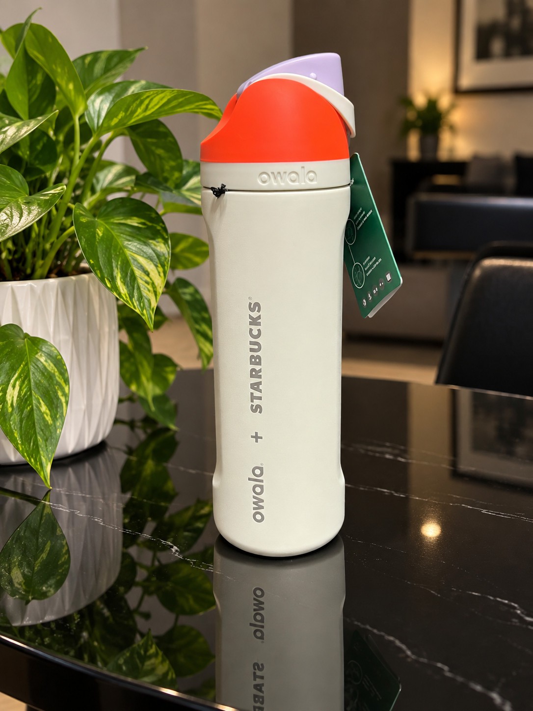 Owala Starbucks Pumpkin Spice Latte FreeSip 24oz Insulated Tumbler NEW Owala Starbucks Pumpkin Spice Latte FreeSip 24oz Insulated Tumbler NEW