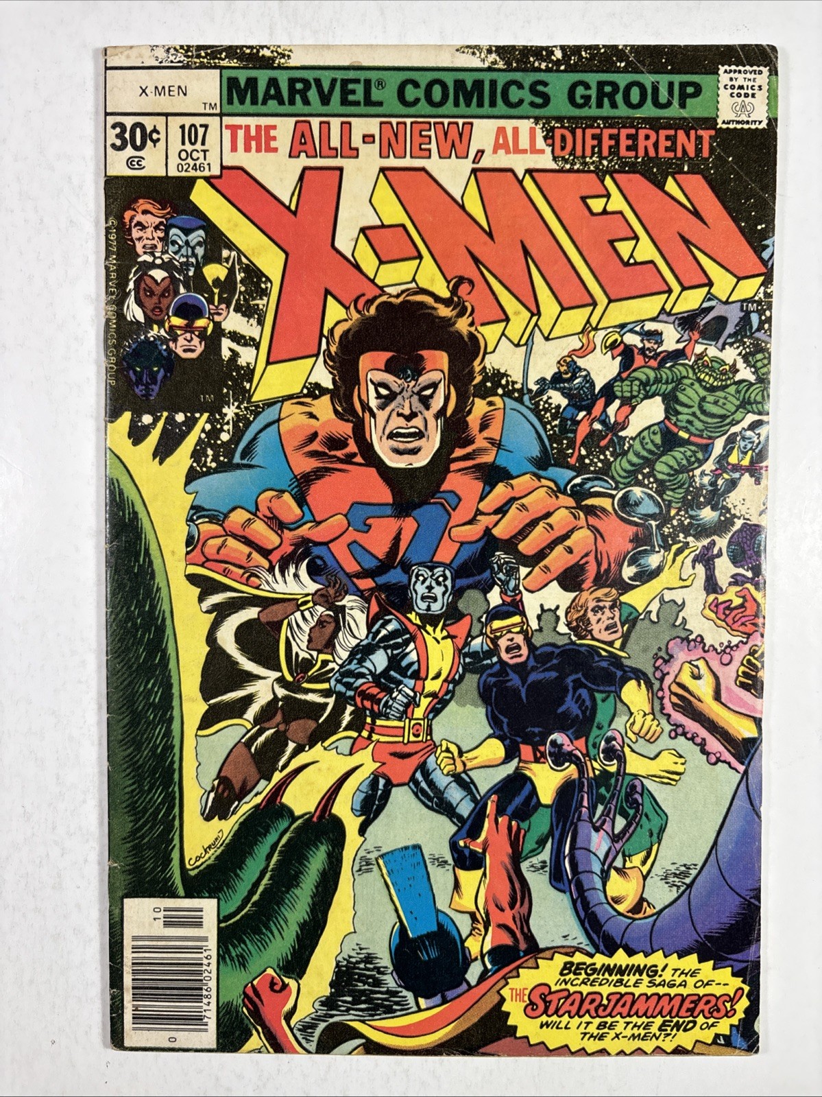 The X-Men #107 (Marvel Comics October 1977) The X-Men #107 (Marvel Comics October 1977)