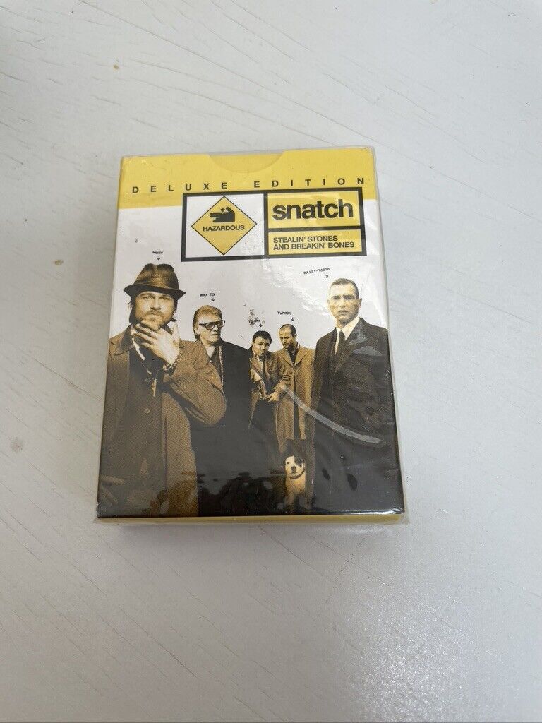 Snatch Playing Cards Deluxe Edition New Sealed 2005 