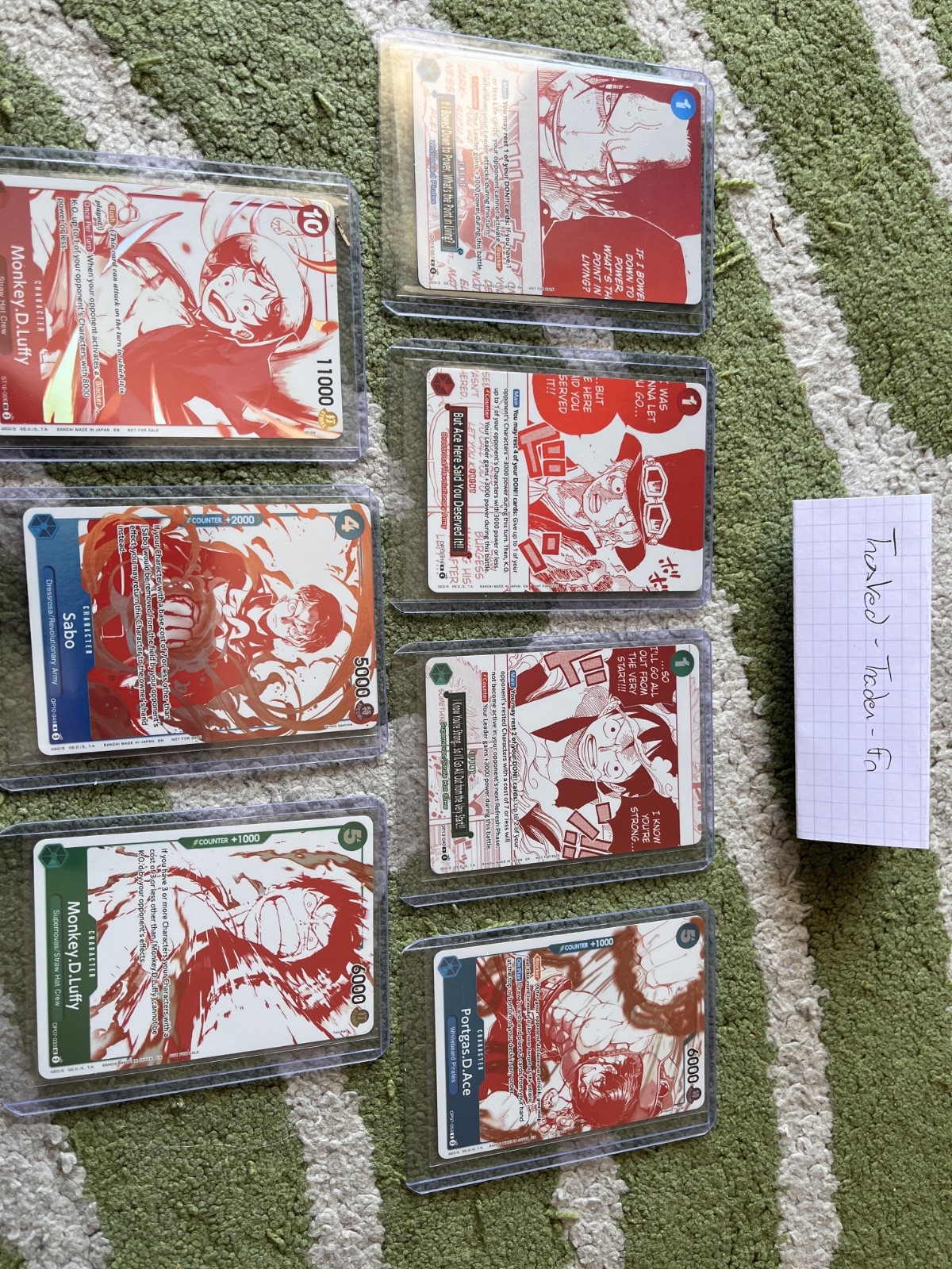 Full set treasure campaign - 3rd anniversary - One Piece Card Game - OPTCG - Eng Full set treasure campaign - 3rd anniversary - One Piece Card Game - OPTCG - Eng