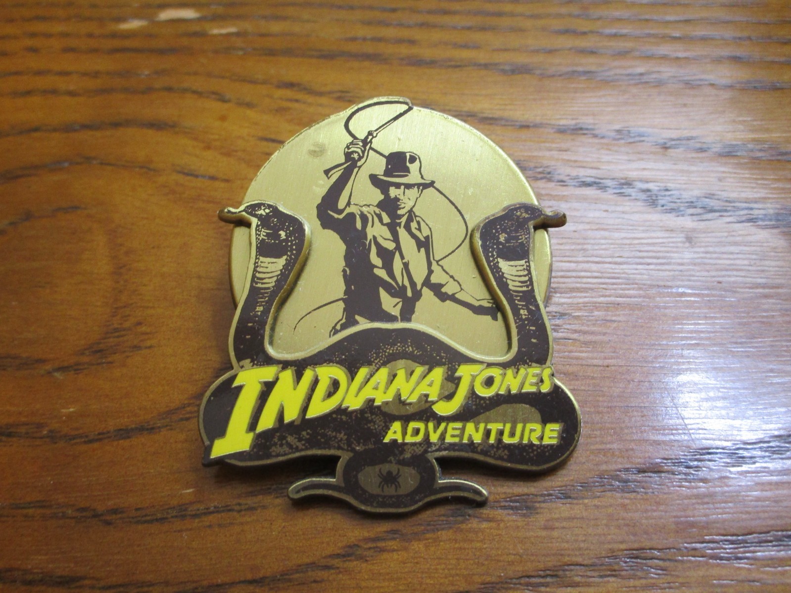 Vintage Disney Indiana Jones Adventure Disneyland attraction single Pin