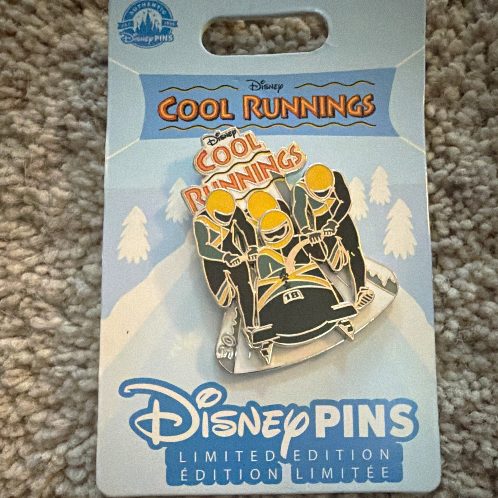 Disney Limited Edition Cool Runnings Bobsled Single Pin Disneyland/DCA 2020 Disney Limited Edition Cool Runnings Bobsled Single Pin Disneyland/DCA 2020