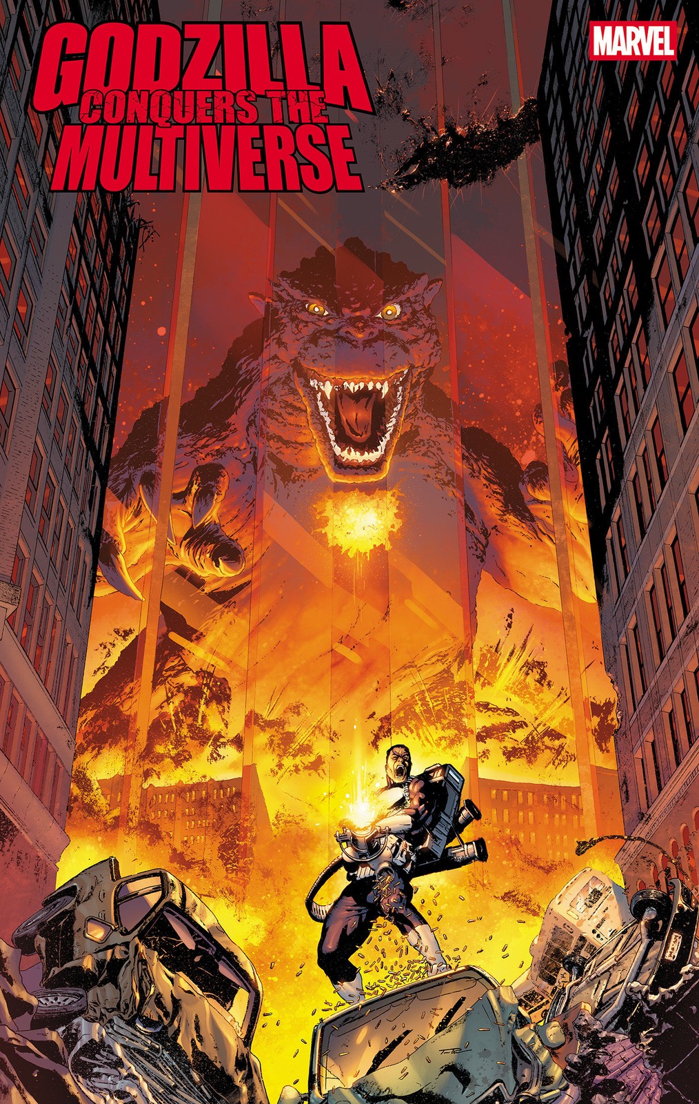 Godzilla Conquers The Multiverse #2 Tony Parker Variant Pre Order 8/26/26 Godzilla Conquers The Multiverse #2 Tony Parker Variant Pre Order 8/26/26