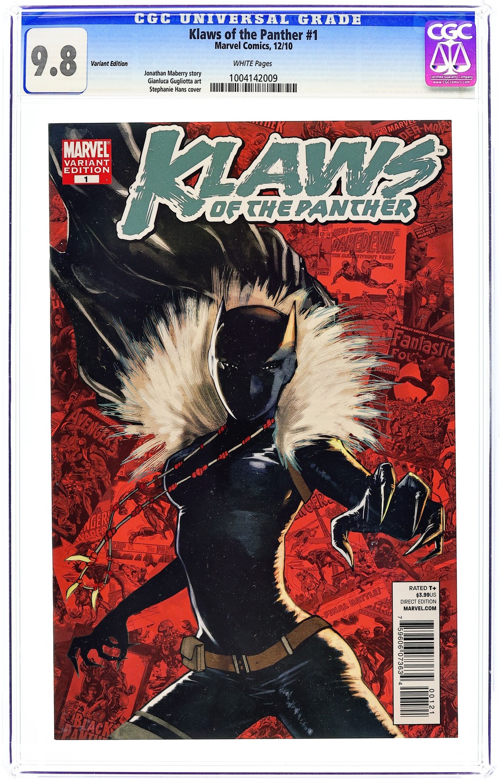 Klaws of the Panther 1B CGC 9.8 2010 1004142009 Klaws of the Panther 1B CGC 9.8 2010 1004142009