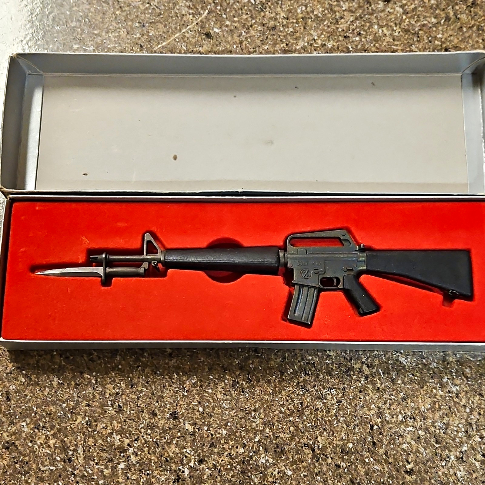 Rare Austria Early 1:6 Scale Diecast Metal Model Rifle Rare Austria Early 1:6 Scale Diecast Metal Model Rifle