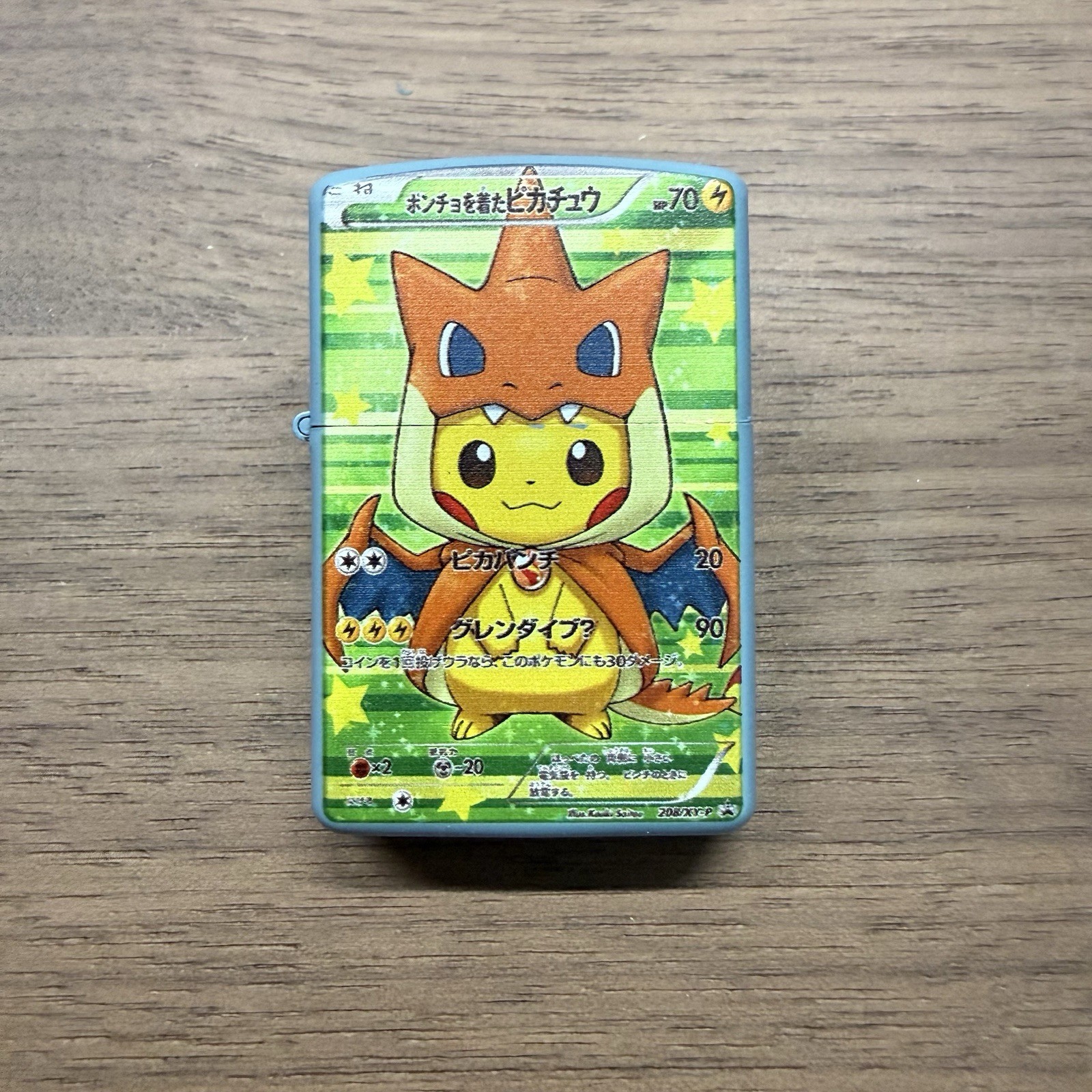 Pokemon Poncho Pikachu Charizard Y JPN Promo 208/XY-P  Lighter