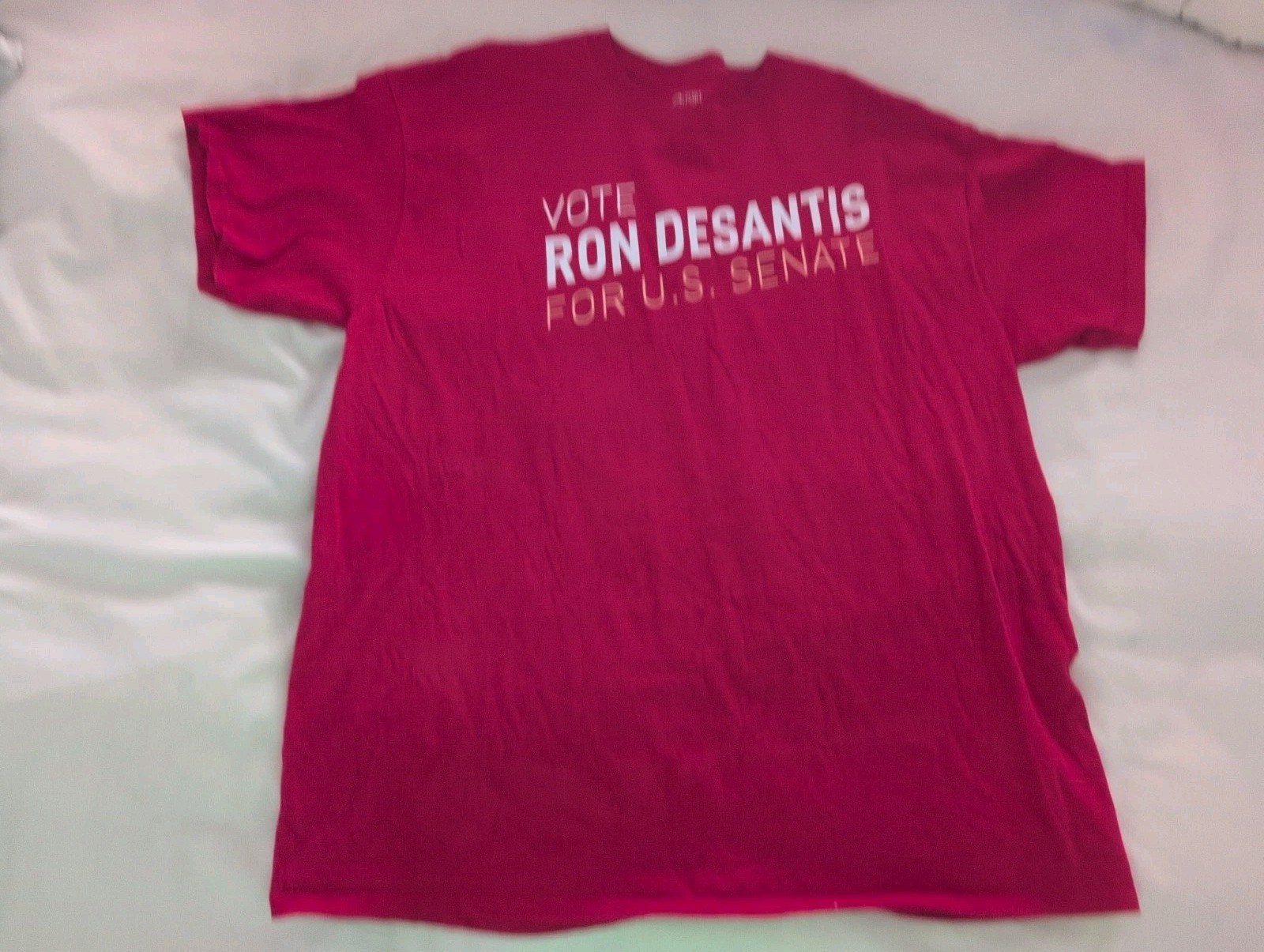 Rare T-Shirt freedom works for America vote Ron Desantis Us Senate 9/12/2015 Rare T-Shirt freedom works for America vote Ron Desantis Us Senate 9/12/2015