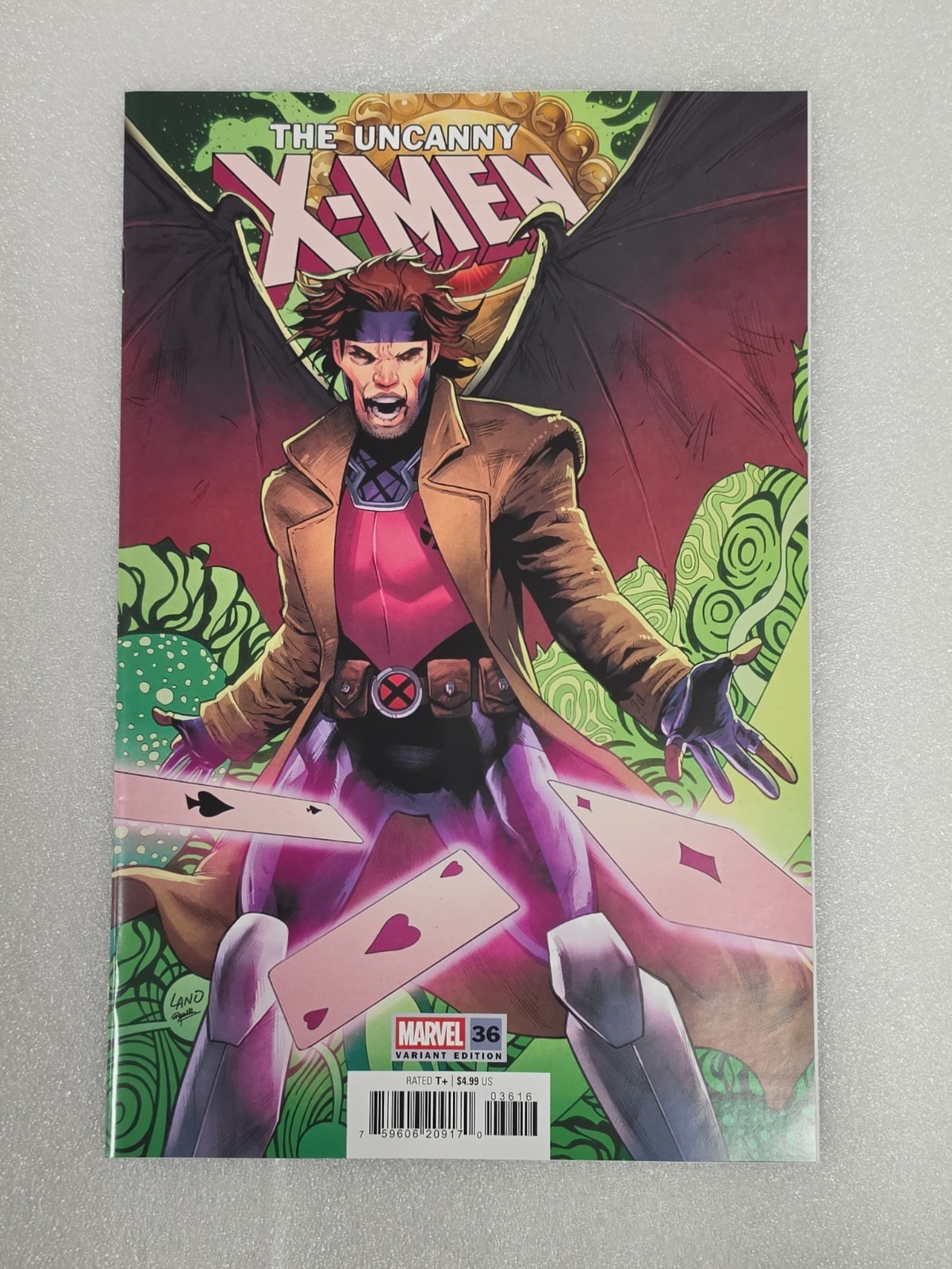 The Uncanny X-Men #36 1:25 Greg Land Incentive Variant Cover 2026 Comic The Uncanny X-Men #36 1:25 Greg Land Incentive Variant Cover 2026 Comic