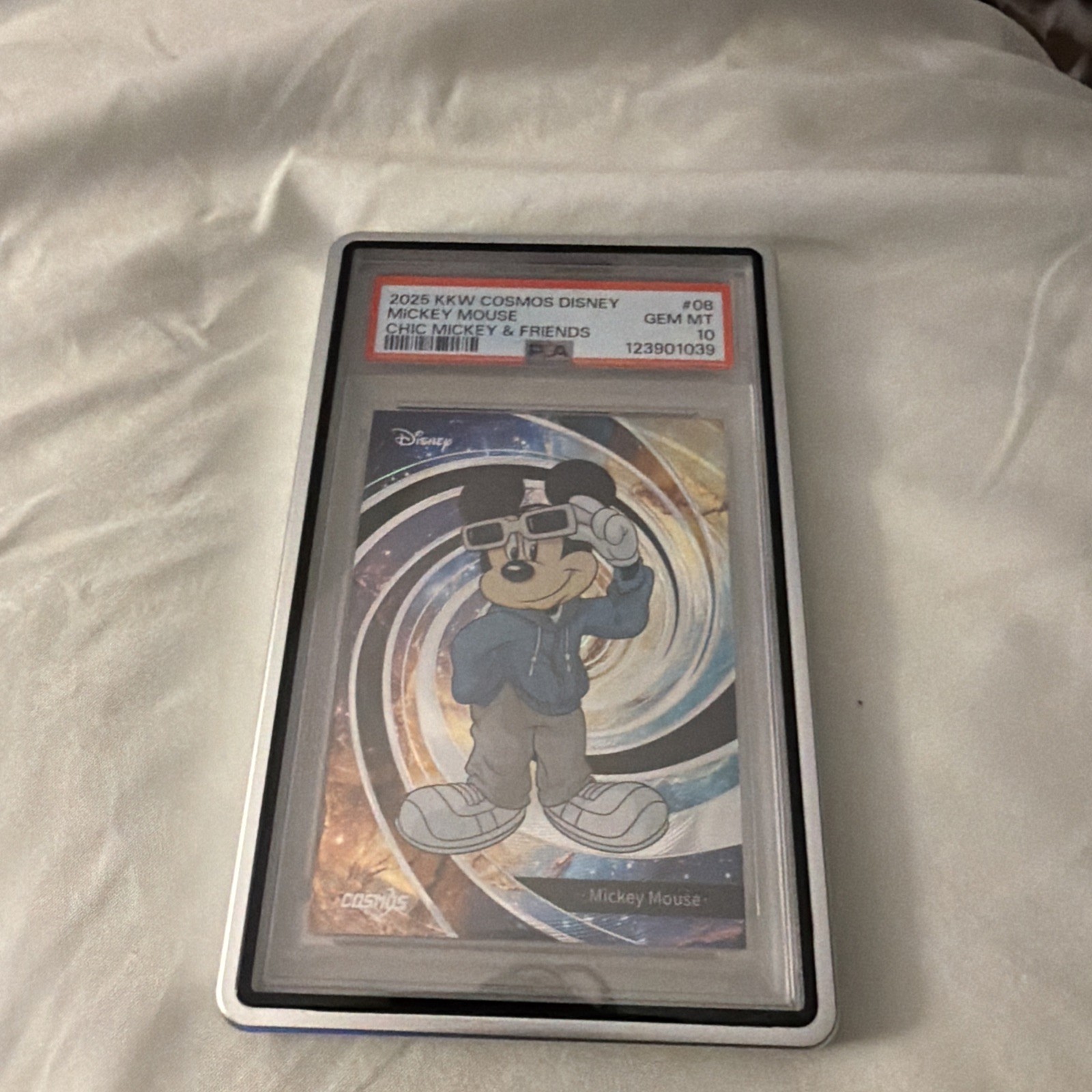 KKW 2025 KKW Cosmos Disney Mickey Mouse #08 Chic Mickey & Friends PSA 10 KKW 2025 KKW Cosmos Disney Mickey Mouse #08 Chic Mickey & Friends PSA 10