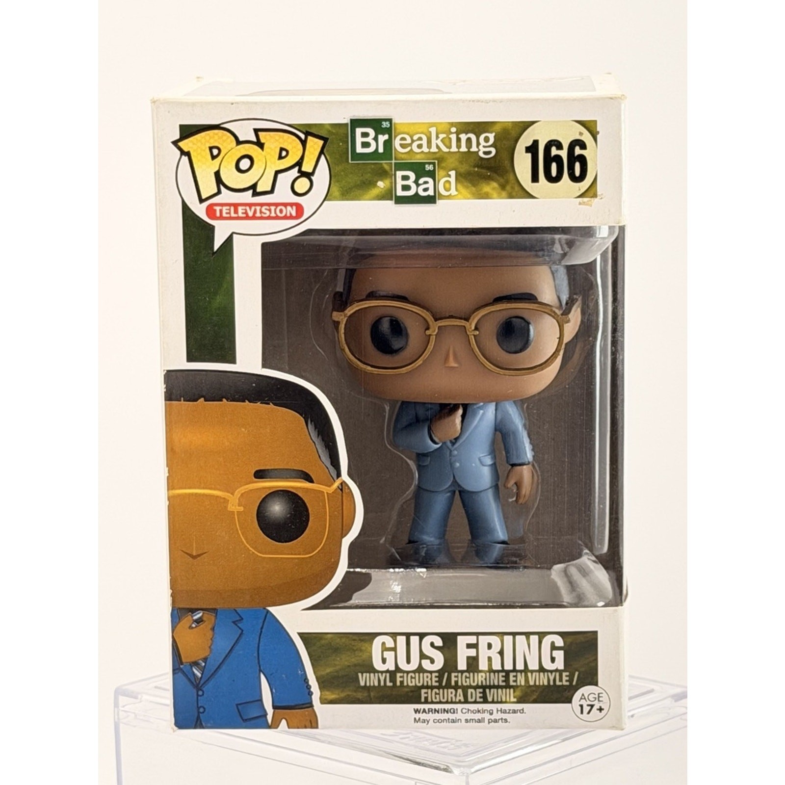 Gus Fring (Funko Pop 166, Breaking Bad) - W/ Old School Hard Stack Protector