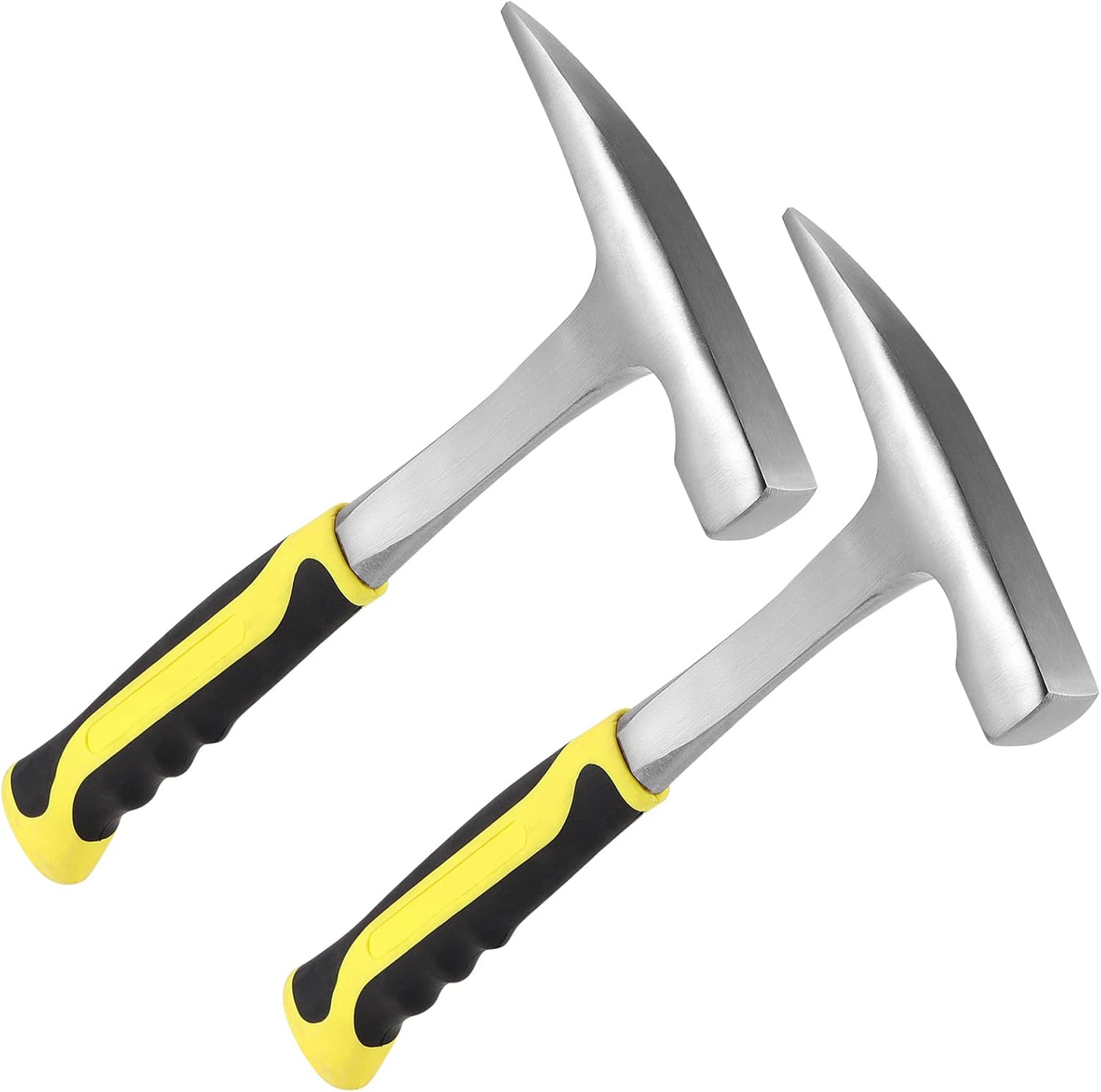 2 PCS 32oz Rock Pick Hammer, 2LB Masonry Hammer with Pointed Tip for Geological 2 PCS 32oz Rock Pick Hammer, 2LB Masonry Hammer with Pointed Tip for Geological