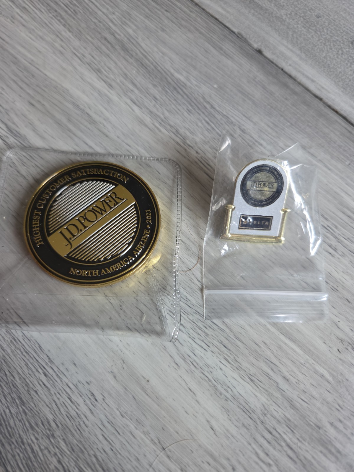 new 2021Delta Air Lines J.D. Power Award Challenge Coin Metal Medal Collectible new 2021Delta Air Lines J.D. Power Award Challenge Coin Metal Medal Collectible