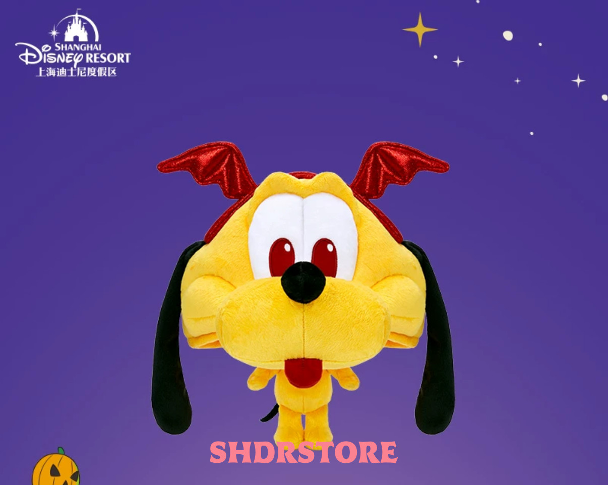 Disney authentic 2026 Halloween pluto hat cap Shanghai disneyland Disney authentic 2026 Halloween pluto hat cap Shanghai disneyland