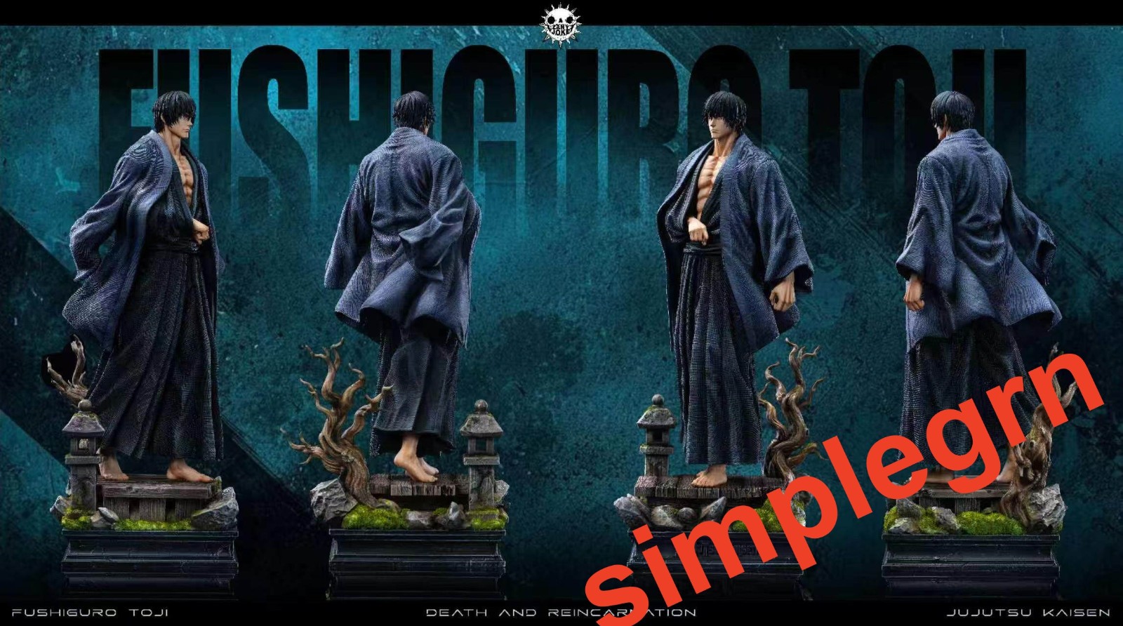 ZanyJoke Studio Jujutsu Kaisen Fushiguro Toji 1/6 Scale Resin Statue H38cm New ZanyJoke Studio Jujutsu Kaisen Fushiguro Toji 1/6 Scale Resin Statue H38cm New
