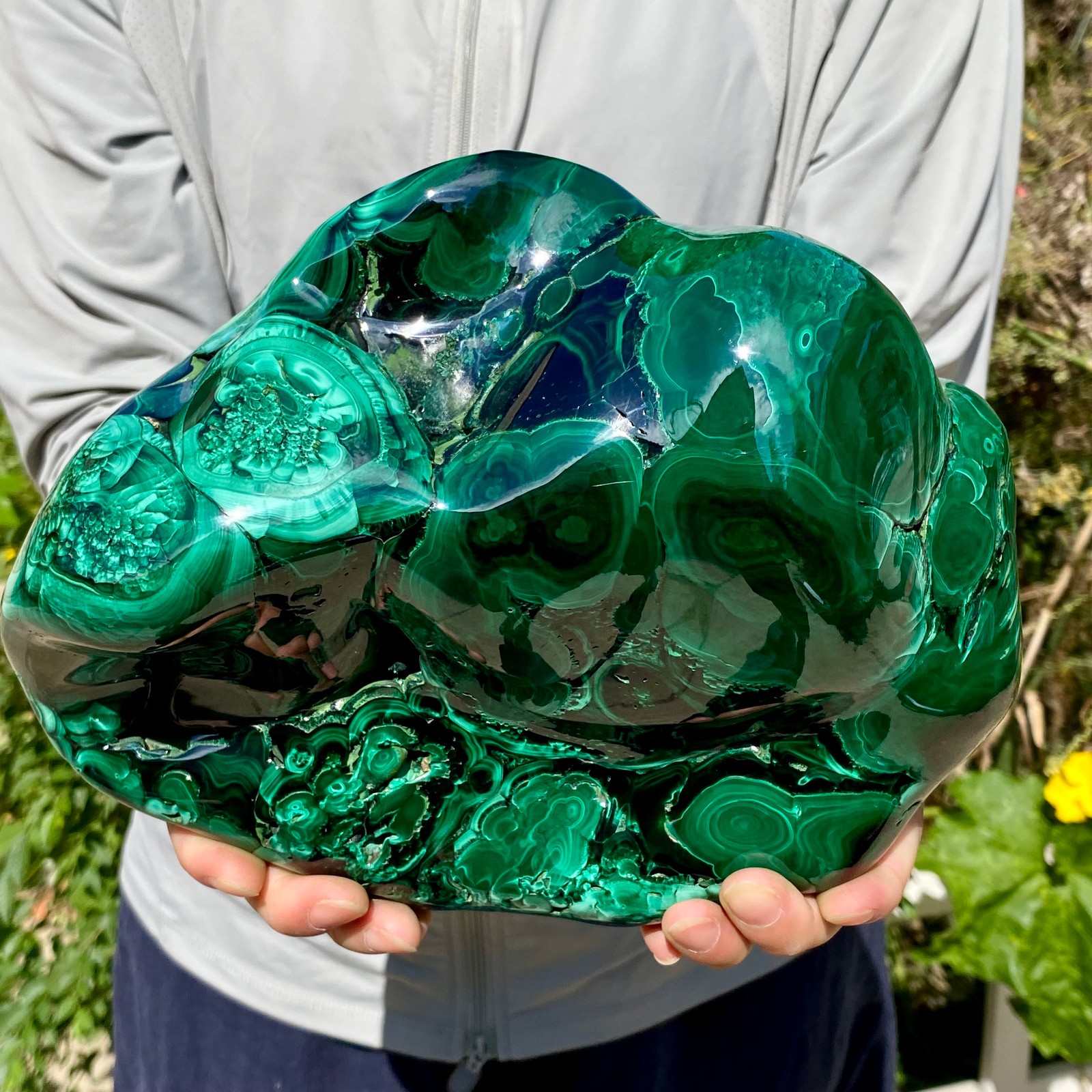 12.54LB TOP Natural Malachite crystal quartz Mineral specimen Reiki gem 12.54LB TOP Natural Malachite crystal quartz Mineral specimen Reiki gem