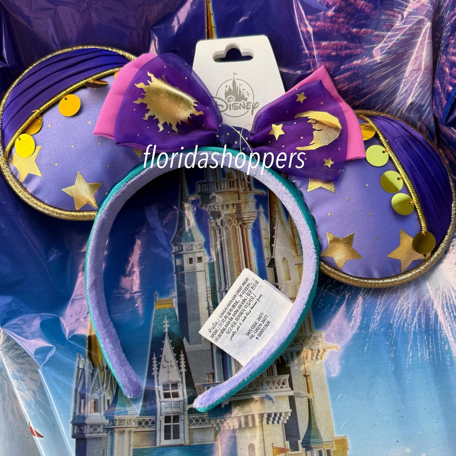 Disney Parks D23 Expo 2026 Hunchback Of Notre Dame Esmeralda Ear Headband New Disney Parks D23 Expo 2026 Hunchback Of Notre Dame Esmeralda Ear Headband New