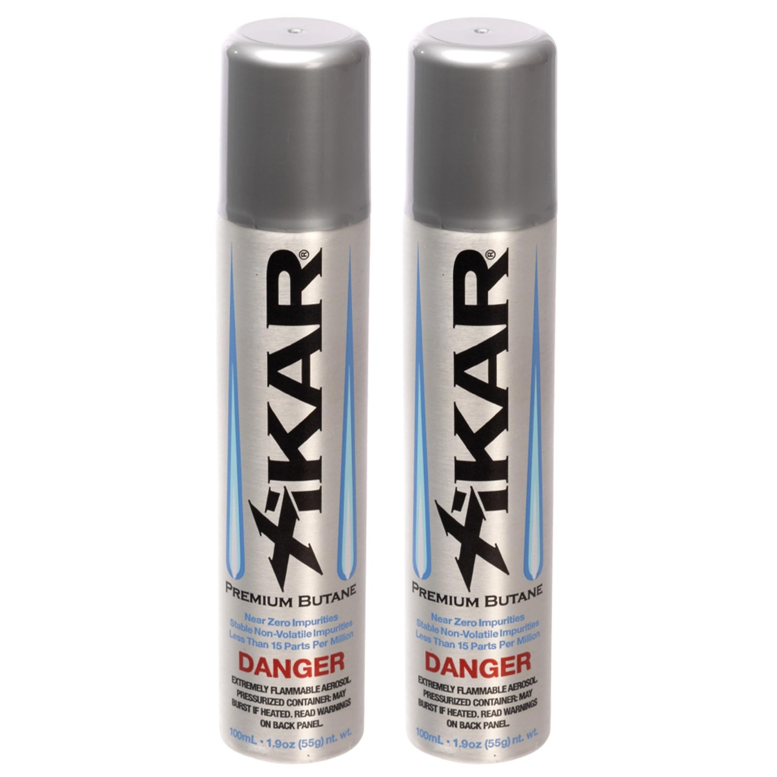 Xikar PUROFINE Butane Fuel Refill 100ml (3.38 fl oz) Canisters - 2 Pack Xikar PUROFINE Butane Fuel Refill 100ml (3.38 fl oz) Canisters - 2 Pack