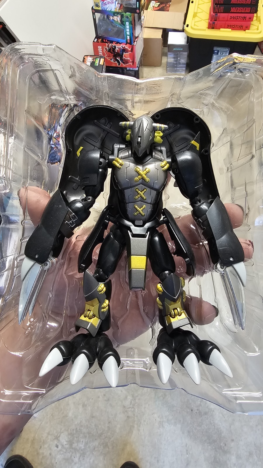Bandai Digivolving Spirits 08 Black WarGreymon Digimon Adventure Figure Bandai Digivolving Spirits 08 Black WarGreymon Digimon Adventure Figure