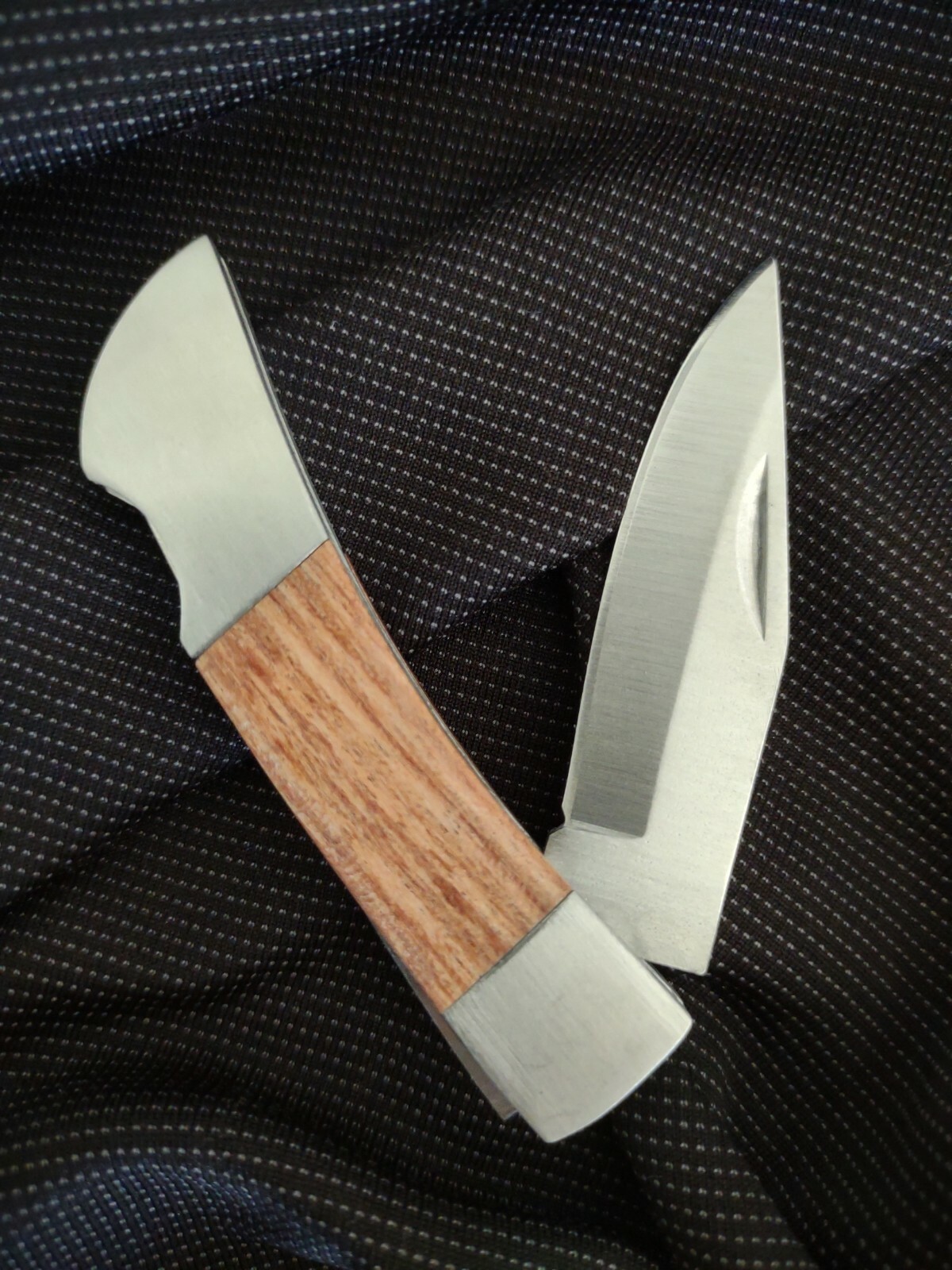Rite-Edge Wood and Stainless Steel Locking Pocket Knife -Free Same Day Shipping Rite-Edge Wood and Stainless Steel Locking Pocket Knife -Free Same Day Shipping