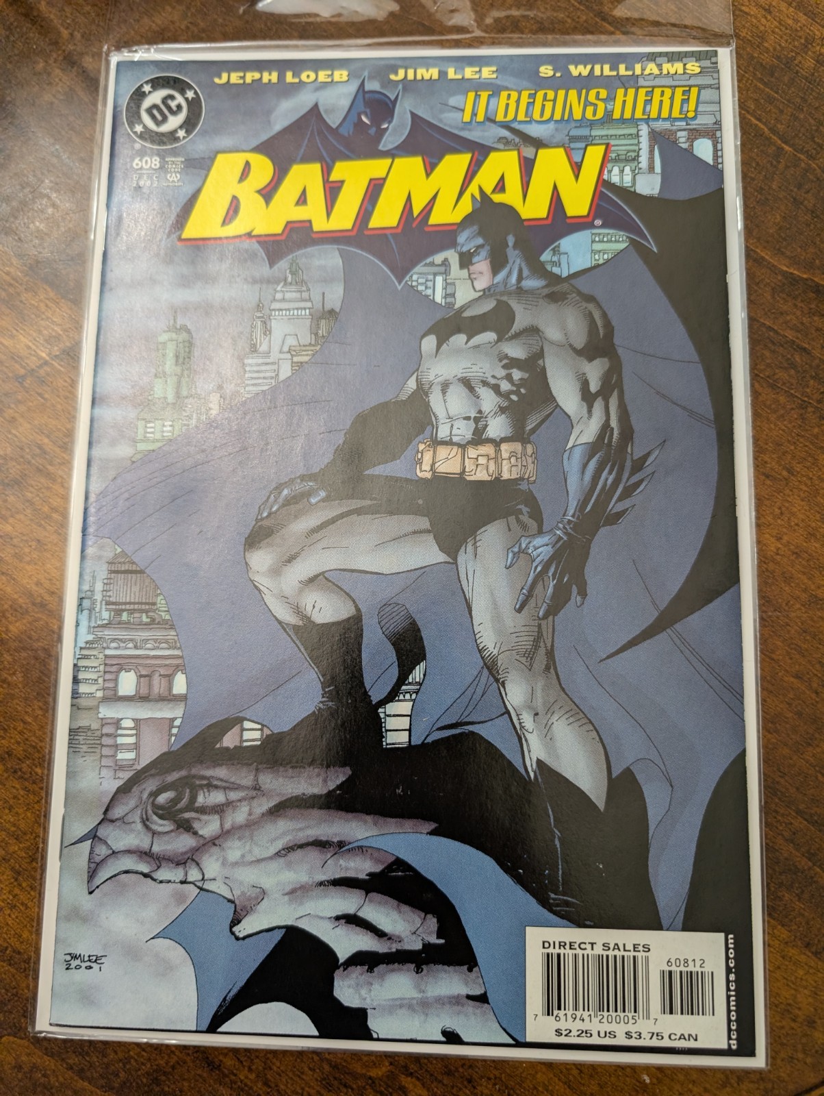 Batman #608 2nd Print Jim Lee Cover, Beautiful Condition Batman #608 2nd Print Jim Lee Cover, Beautiful Condition