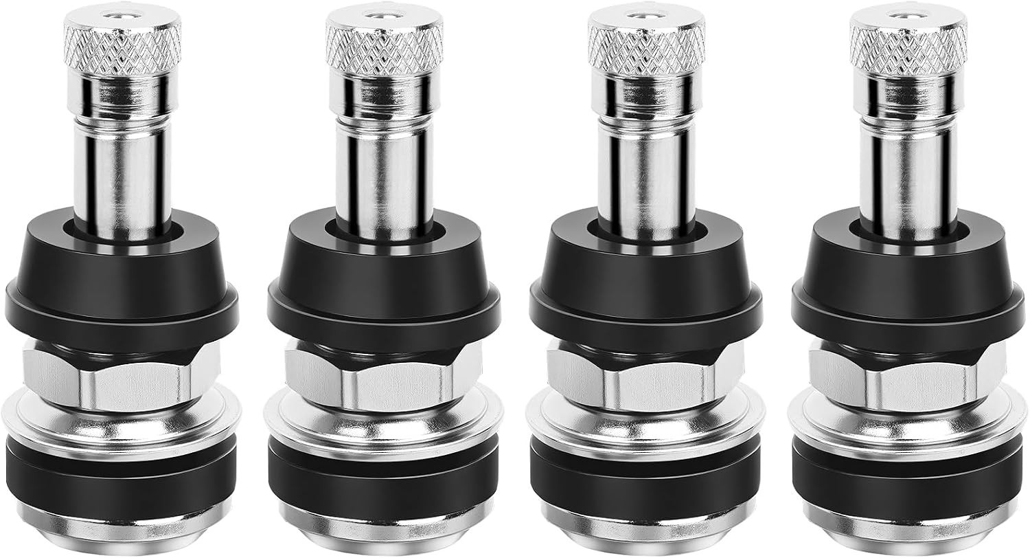 TR416 Valve Stem 4 Pack Premium Metal Tire Valve Stems for Tubeless Tires... TR416 Valve Stem 4 Pack Premium Metal Tire Valve Stems for Tubeless Tires...