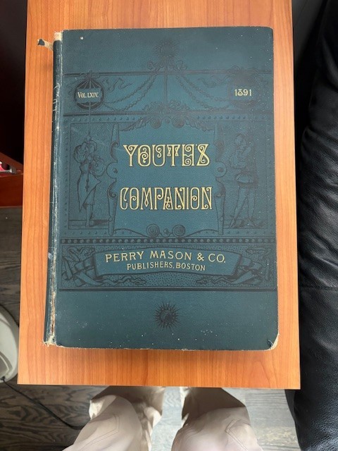 RARE 1861 *The Youth's Companion* VOL 64 COMPLETE (Jan 1-Dec 31) BOUND, HUGE HC RARE 1861 *The Youth's Companion* VOL 64 COMPLETE (Jan 1-Dec 31) BOUND, HUGE HC