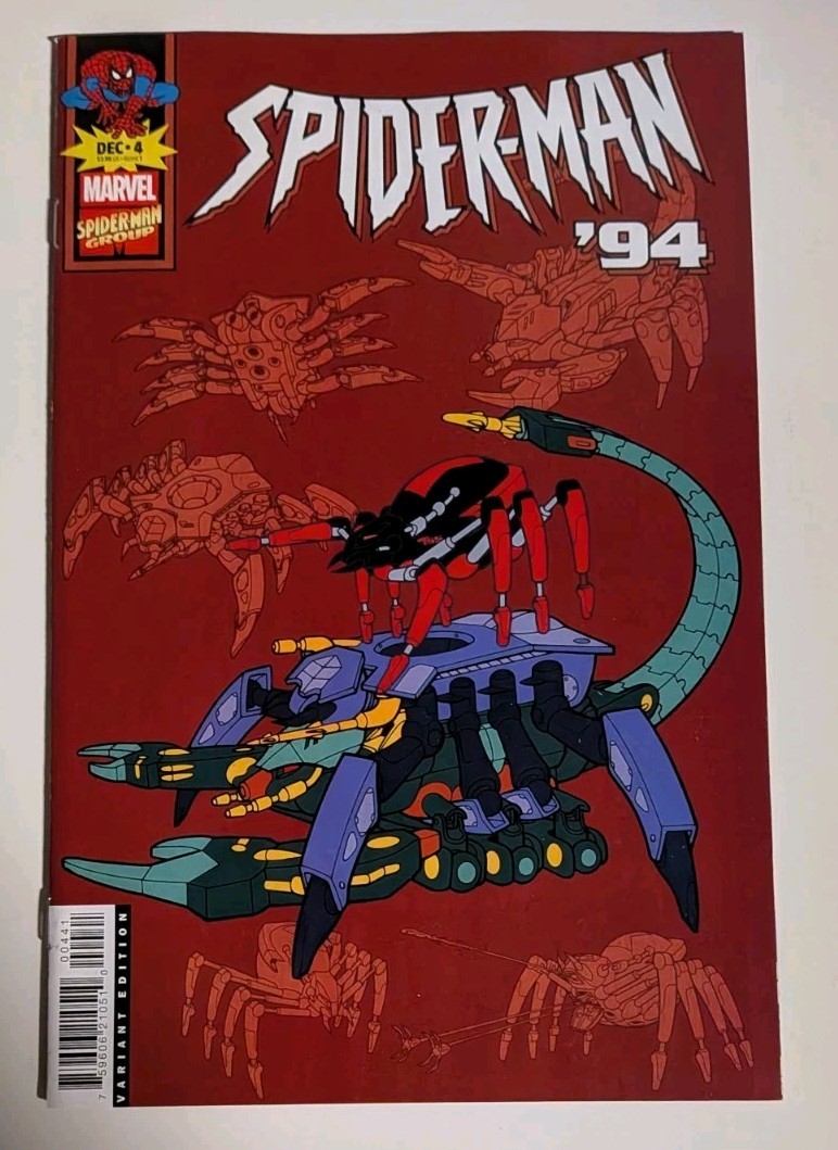SPIDER-MAN '94 #4 02/2026 VF+ MARVEL ANIMATION VARIANT MARVEL COMICS SPIDER-MAN '94 #4 02/2026 VF+ MARVEL ANIMATION VARIANT MARVEL COMICS