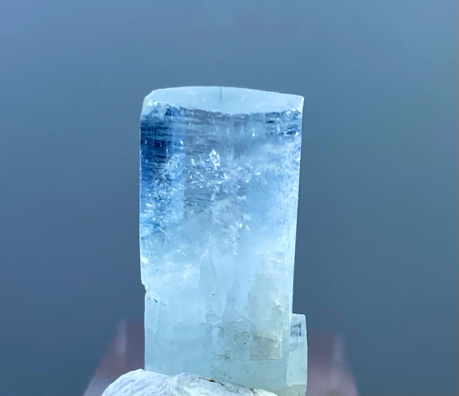 Beautiful Natural Terminated Aquamarine Crystal From Skardu Pakistan 15.60 Carat Beautiful Natural Terminated Aquamarine Crystal From Skardu Pakistan 15.60 Carat