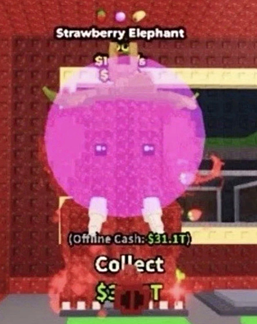 Strawberry Elephant STEAL A BRAINROT READ DESC Strawberry Elephant STEAL A BRAINROT READ DESC