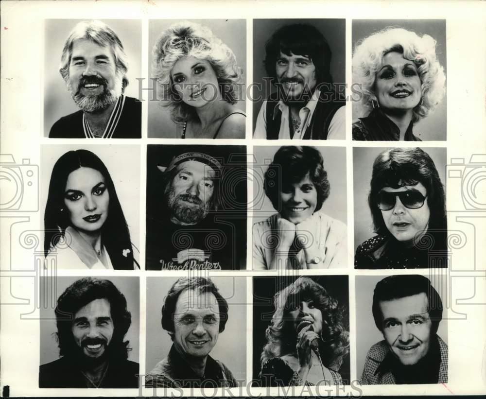 1979 Press Photos Show Performers & Nominees for the Annual Country Music Awards 1979 Press Photos Show Performers & Nominees for the Annual Country Music Awards