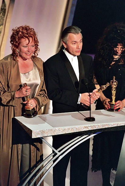 Rick Baker at 1995 Academy Awards in LA 1990s Historic Old Photo 1 Rick Baker at 1995 Academy Awards in LA 1990s Historic Old Photo 1