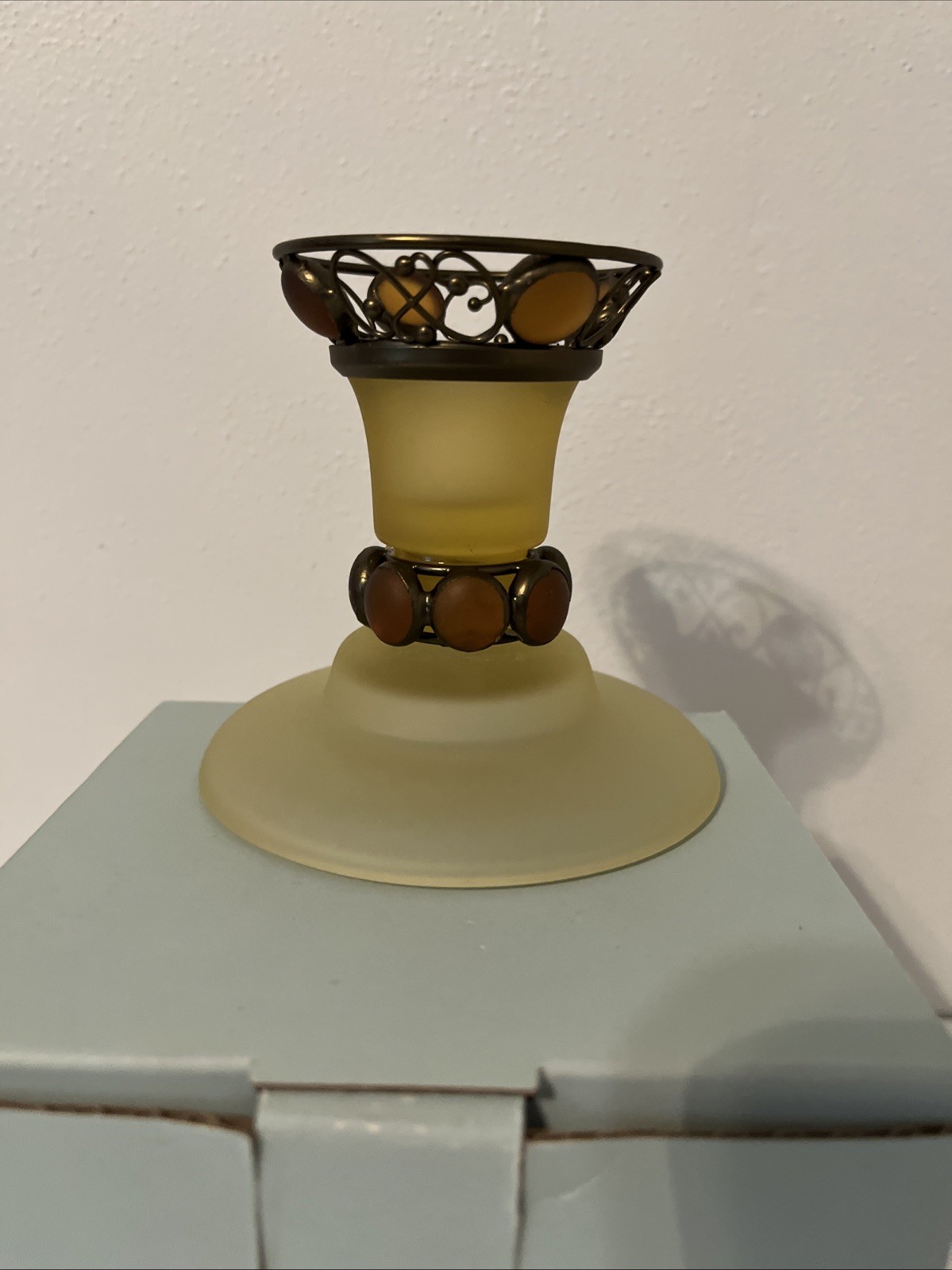 Partylite Paris Retro Taper Frosted Holder