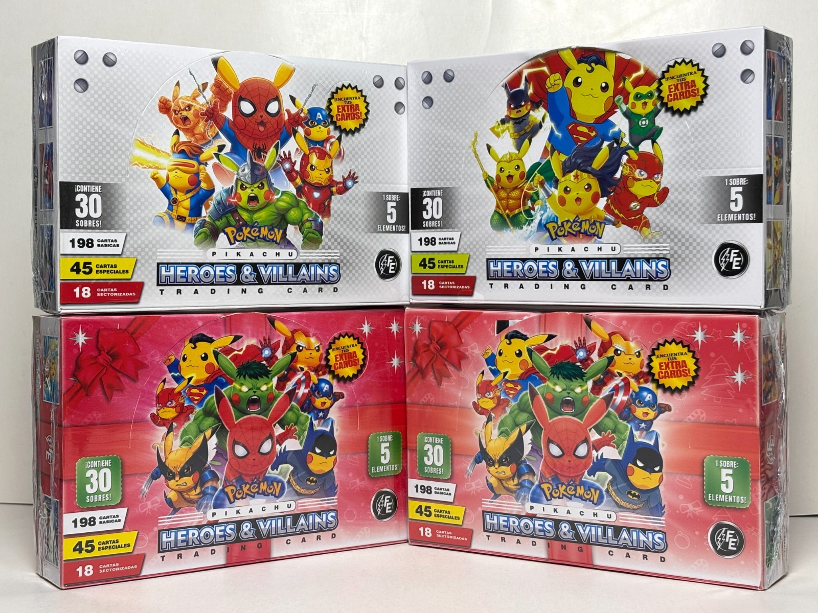 8 BOXES - 2026 POKEMON PIKACHU FE Cards - 240 Packs Peru "HEROES & VILLAINS" 8 BOXES - 2026 POKEMON PIKACHU FE Cards - 240 Packs Peru "HEROES & VILLAINS"