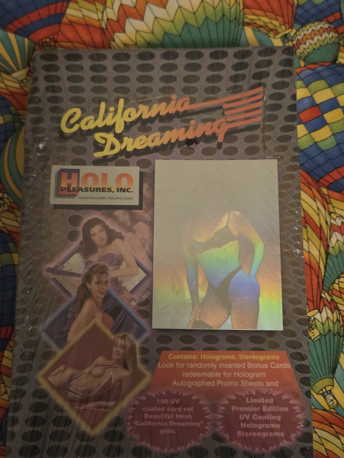 CALIFORNIA DREAMING LIMITED EDITION HOLO VNTG TRADING CARDS FACTORY SEALED BOX CALIFORNIA DREAMING LIMITED EDITION HOLO VNTG TRADING CARDS FACTORY SEALED BOX