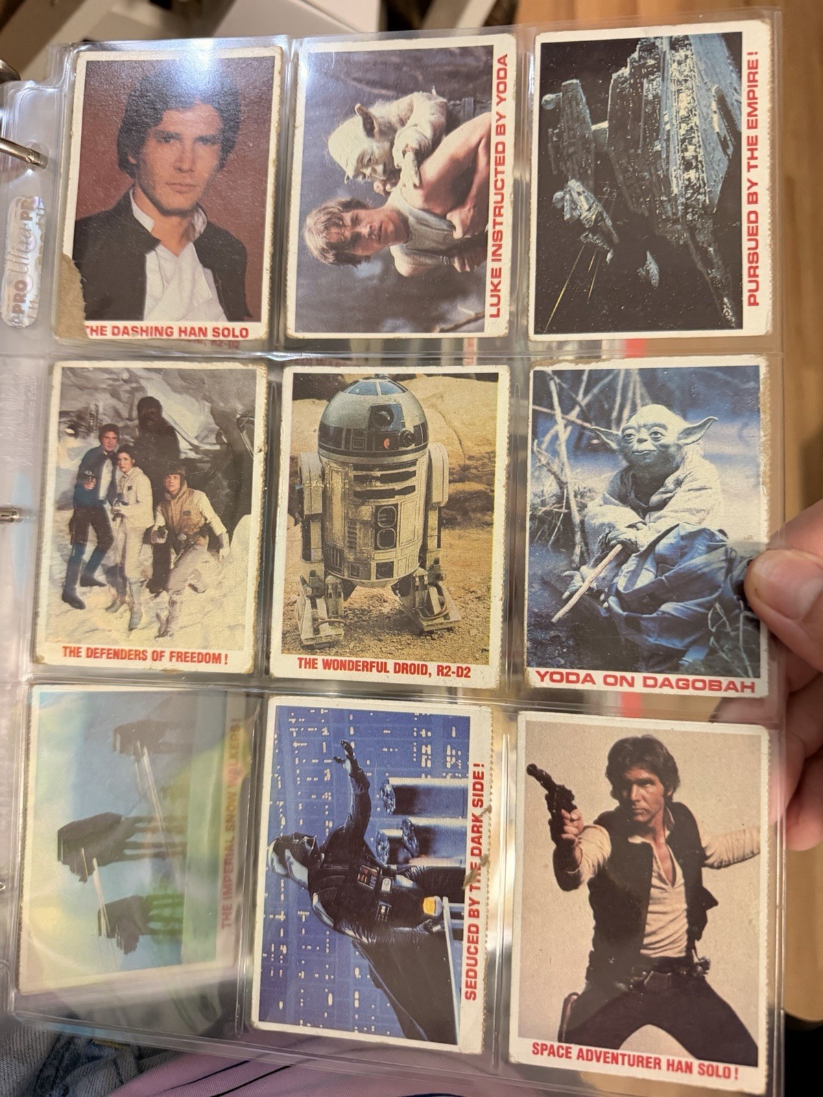 1977 Star Wars Burger King Trading Card Lot- A MUST HAVE