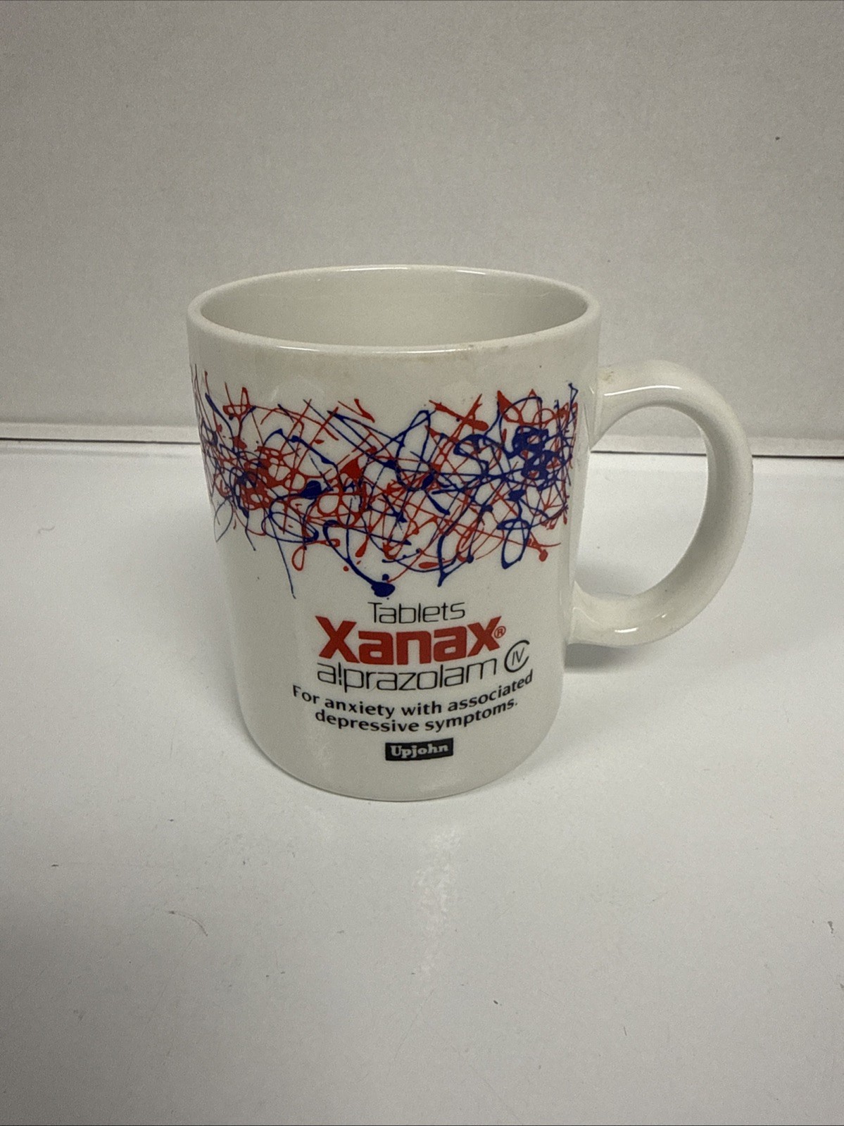 Rare Vintage Xanax Tablets Alprazolam Coffee Mug Pharma Rare Vintage Xanax Tablets Alprazolam Coffee Mug Pharma
