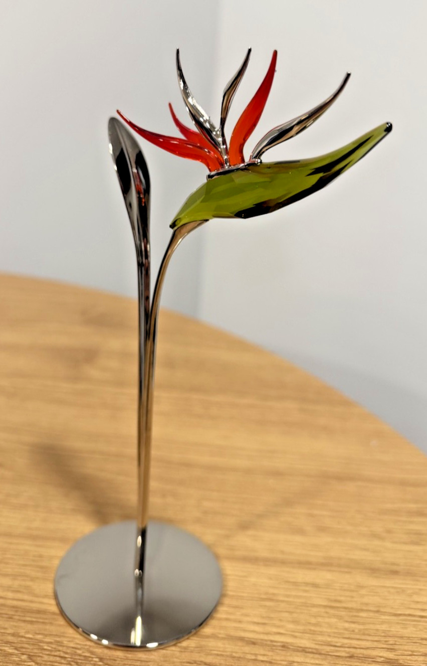 Swarovski "Crystal Paradise" Dalmally Tropic Sun Flower Retired Original Box Swarovski "Crystal Paradise" Dalmally Tropic Sun Flower Retired Original Box