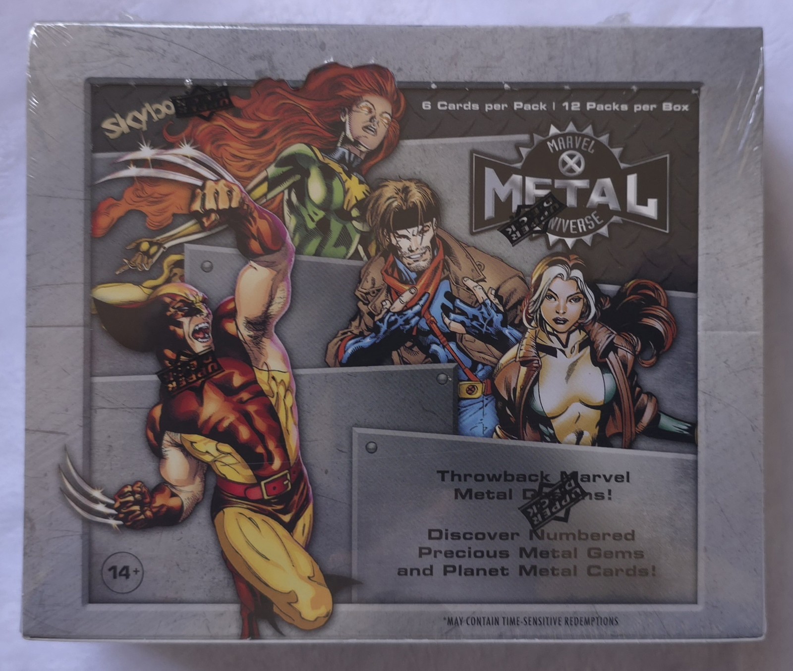 2020 2021 SkyBox Marvel X-Men Metal Universe Hobby Box Factory Sealed PMG 2020 2021 SkyBox Marvel X-Men Metal Universe Hobby Box Factory Sealed PMG