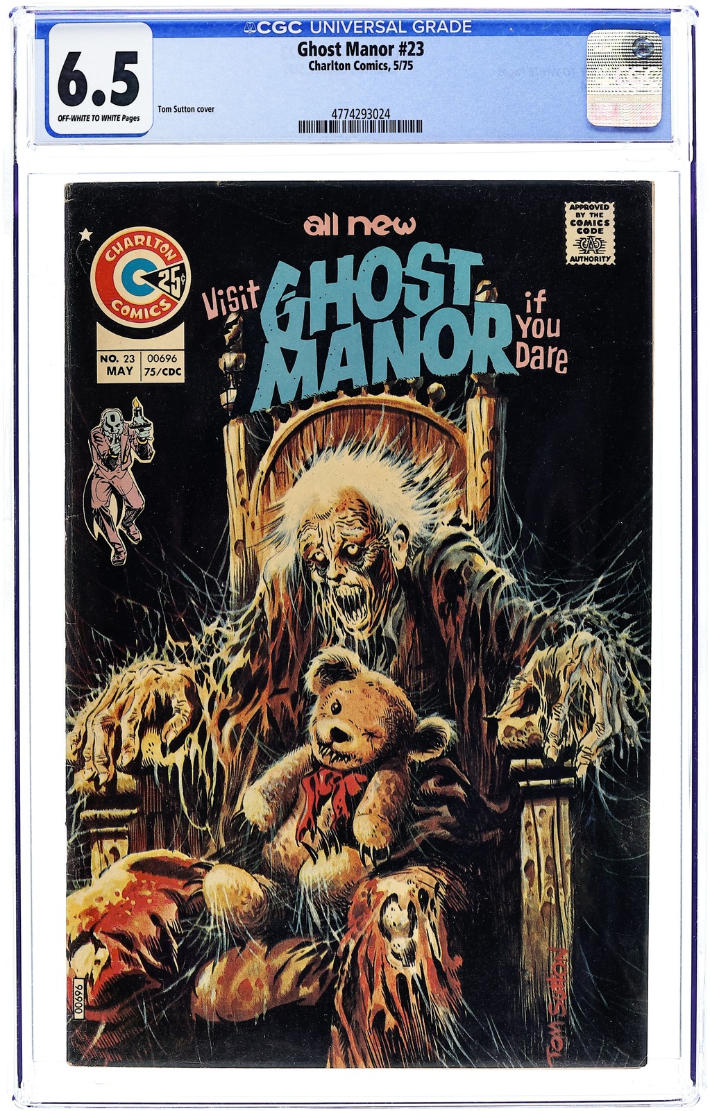 Ghost Manor 2nd Series #23 CGC 6.5 1975 4774293024 Ghost Manor 2nd Series #23 CGC 6.5 1975 4774293024