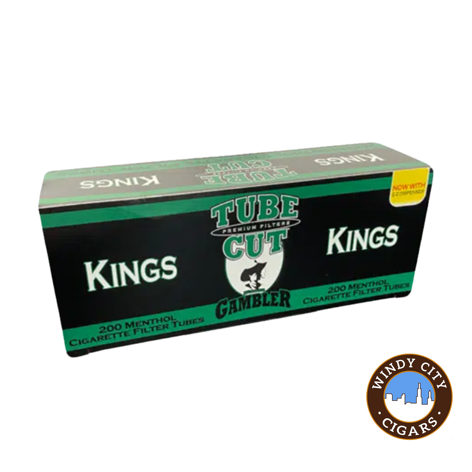 Tube Cut Menthol King Cigarette 200ct Tubes - 5 Boxes Tube Cut Menthol King Cigarette 200ct Tubes - 5 Boxes