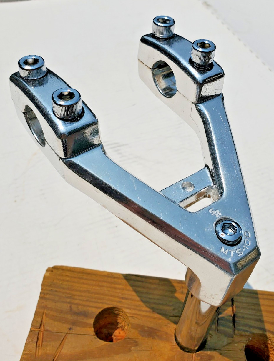 NOS SR MTS-100 Double Clamp Handlebar Stem MTB Bicycle Quill 22.2 Slingshot ATB