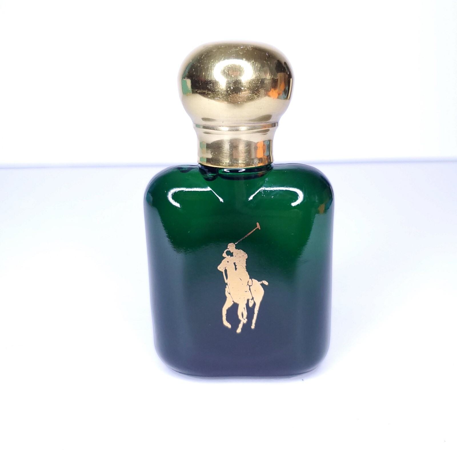 Vintage FULL Polo Ralph Lauren Green Gold Splash 1.5 oz Cologne USA Vintage FULL Polo Ralph Lauren Green Gold Splash 1.5 oz Cologne USA