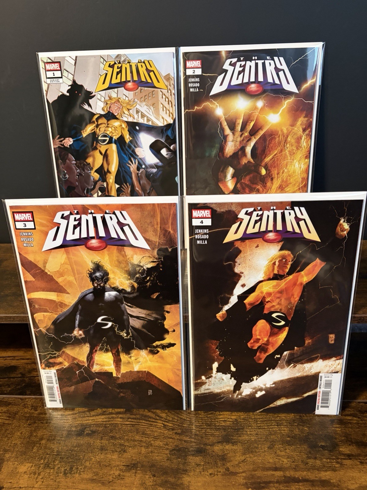 The Sentry (2026) #1‑4 Set 1st Prints Marvel Paul Jenkins Maleev Variant The Sentry (2026) #1‑4 Set 1st Prints Marvel Paul Jenkins Maleev Variant