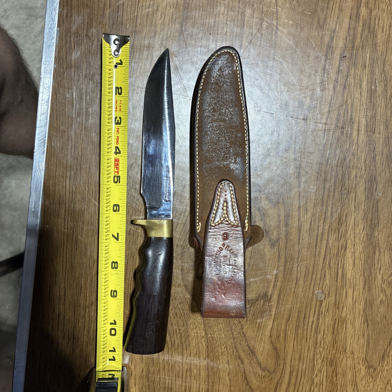 Vintage Randall Knife orlando Florida with sheath Vintage Randall Knife orlando Florida with sheath