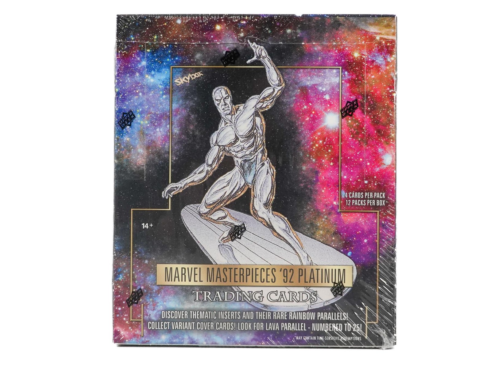 MARVEL MASTERPIECES '92 PLATINUM HOBBY BOX (UPPER DECK 2024) MARVEL MASTERPIECES '92 PLATINUM HOBBY BOX (UPPER DECK 2024)