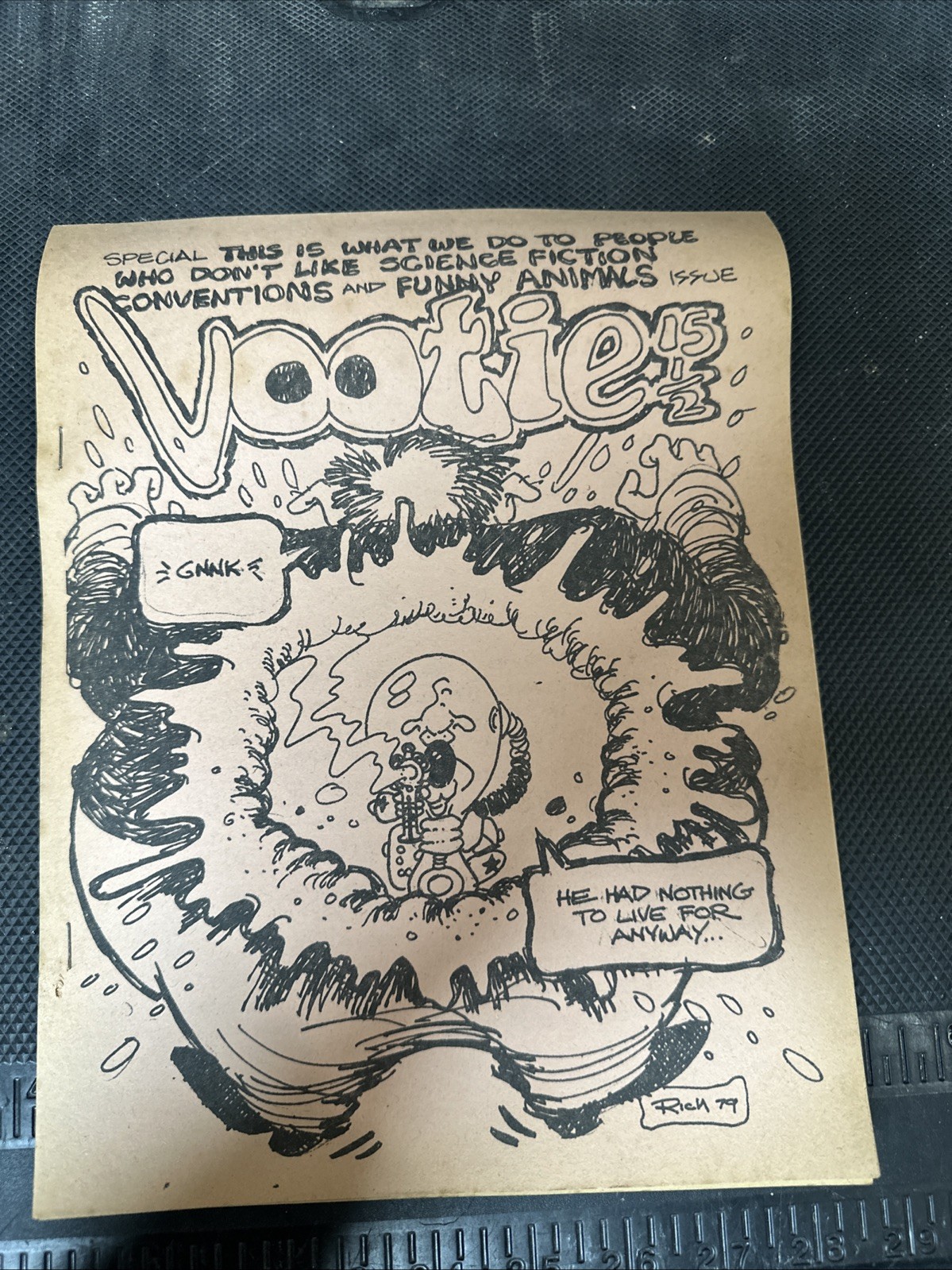 Rare VOOTIE Fanzine 3-Issue Lot Minicon Art Jam 1980 1981 Underground Comix APA
